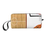 GSGCSBYMLG Borsa da toilette da viaggio con stampa con tabellone da basket