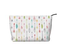 GSGCSBYMLG Borsa da viaggio colorata disegnata a mano con frecce in stile boho stampato in velluto a coste borsa da viaggio organizer da viaggio, Nero , Taglia unica
