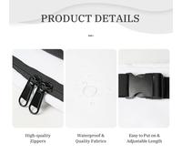 GSGCSBYMLG Borsa da viaggio quadrata a doppio strato con stampa farfalla gatto, Nero , Taglia unica