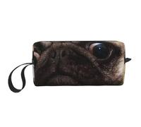 GSGCSBYMLG Carino Pet Pug Stampato Ricevi Sacchetto Piccolo Trucco Sacchetto di Viaggio Toiletry Bag