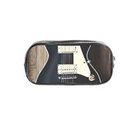 GSGCSBYMLG Chitarra Musicale Stampato Trasparente Astuccio Matita Sacchetto di Cancelleria Portatile