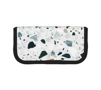 GSGCSBYMLG Custodia portatile in tela stampata color marmo color terrazzo pastello