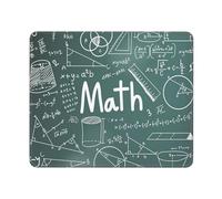 GSGCSBYMLG Formule Forme Teoria Lezione di Matematica Parola stampata Il tappetino per mouse lavabile con bordi cuciti delicati