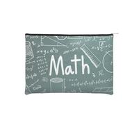 GSGCSBYMLG Formule Forme Teoria Lezione di Matematica Parola Stampato Carta Riutilizzabile Sacchetto Cosmetico Sacchetto Trucco