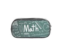 GSGCSBYMLG Formule Forme Teoria Matematica Lezione Parola Stampato Trasparente Matita Astuccio Astuccio Astuccio Portatile Cancelleria Bag