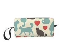 GSGCSBYMLG Happy Walking Kitty - Borsa da viaggio con stampa di gattino