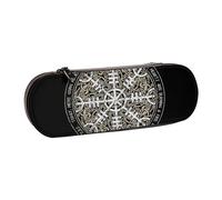 GSGCSBYMLG Helm of awe - Astuccio in pelle stampata per cancelleria