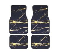 GSGCSBYMLG Marmo stampato Car Floor Mat Set di quattro tappetini decorativi per auto