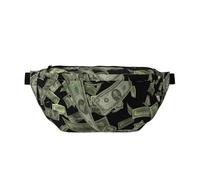 GSGCSBYMLG Marsupio a tracolla con stampa di denaro con segno del dollaro