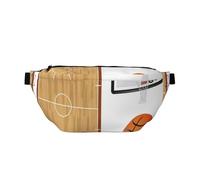 GSGCSBYMLG Marsupio da basket con stampa a tracolla con tabellone