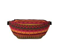 GSGCSBYMLG Marsupio messicano con stampa in stile bohémien folk art casual