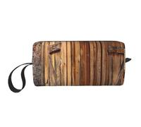GSGCSBYMLG Old Ancient Outhouse - Borsa da viaggio per trucchi con stampa