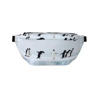 GSGCSBYMLG Penguins on the Iceberg - Marsupio con stampa a tracolla, stile casual