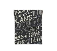 GSGCSBYMLG Portamonete portatile con scritta "I Know The Plans Have You Declares Lord", bianco, Taglia unica, Classico