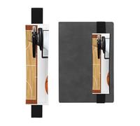 GSGCSBYMLG Portapenne in pelle stampata con tabellone da basket, Nero , Taglia unica, Portamonete