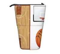 GSGCSBYMLG Portapenne telescopico con stampa tabellone da basket