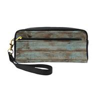 GSGCSBYMLG Rustico Vecchio Fienile Legno Stampato Matita Caso Piccolo Trucco Borsa Da Viaggio Toiletry Bag