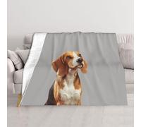 GSGCSBYMLG Simpatico cane Beagle stampato coperta peluche decorazione coperta coperta coperta
