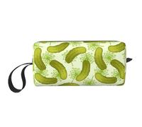 GSGCSBYMLG Sushi Dill Pickles Stampato Ricevi Borsa Piccola Borsa Trucco Viaggio Toiletry Bag