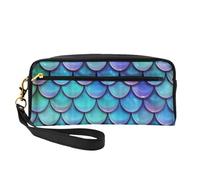 GSGCSBYMLG Trousse da viaggio con stampa di squame di pesce di sirena, piccola trousse da viaggio