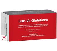GSH-VA GLUTATIONE 60 CAPSULE ACIDO-RESISTENTI SENZA GLUTINE NATURALMENTE PRIVO DI LATTOSIO