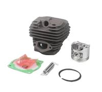 GSH561 MOTOSEGA Cilindro anello pistone Pin guarnizione a scatto kit 45.2mm for Oleo-Mac EFCO MTH 5100 5600 5800 OLEO MAC GSH510 GSH560(Dark Red)