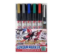 Gundam Metallic Marker Set (6 colori) GMS121 - mrhobby modellismo