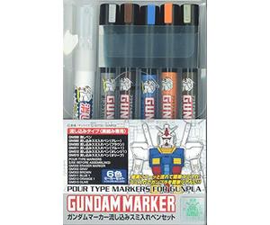 GSI Creos Kit per modelli Bandai, set Gundam Marker GMS-122