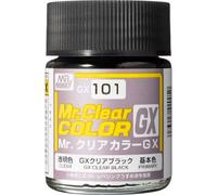 GSI Creos MR. HOBBY Mr. Clear Color GX GX Clear Black GX101 18 ml Made in Japan