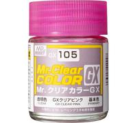 GSI Creos MR. HOBBY Mr. Clear Color GX GX Clear Pink GX105 18 ml Made in Japan