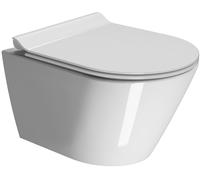 GSI Kube X vaso wc sospeso senza brida bianco 941611