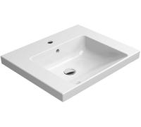 GSI Norm lavabo 60x50 cm rettangolare a parete bianco 8635111