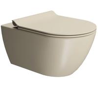 GSI Pura vaso wc sospeso senza brida opaco 881508