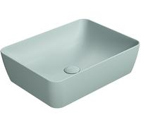 GSI Sand lavabo 50x38 cm rettangolare da appoggio blu 903715