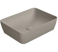 GSI Sand lavabo 50x38 cm rettangolare da appoggio marrone/beige 903705