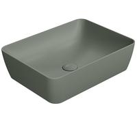 GSI Sand lavabo 50x38 cm rettangolare da appoggio verde 903704