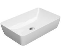 GSI Sand lavabo 60x38 cm rettangolare da appoggio bianco lucida 903611