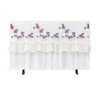 GSJNHY Coperture Protettive per Televisori Lace LCD TV Cover 42 Inches Curved Surface 55 Don't Take It Off Television(Style 02,70 * 120cm)