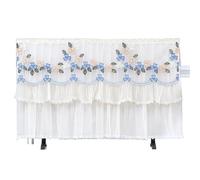 GSJNHY Coperture Protettive per Televisori Lace LCD TV Cover 42 Inches Curved Surface 55 Don't Take It Off Television(Style 03,70 * 210cm)