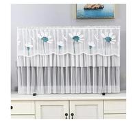 GSJNHY Coperture Protettive per Televisori Lace TV Cover Desktop Wall Mounted LCD Turn On The Simple Hanging For Household Use Without Removing It(Color15,95 x Height 65cm)