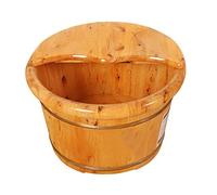 GSKDBCC Botte di Legno per pediluvio, botte per Lavaggio Piedi, botte per pediluvio in Legno massello, botte per pedicure, pediluvio Chaser of Light