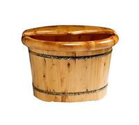 GSKDBCC GIUIN Vasca per pediluvio in Legno, Vasca per pediluvio per Mettere a Bagno i Piedi, Vasca massaggiante per pediluvio, bacinella per pediluvio per Mettere a Bagno i Piedi. (B) Chaser of Light