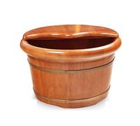 GSKDBCC Vasca per pediluvio in Legno per Mettere a Bagno i Piedi, Vasca per pediluvio per Mettere a Bagno i Piedi, massaggiatore per pediluvio, Secchio per pediluvio in Legno. Chaser of Light
