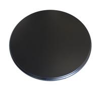 GSKDZG Lazy Susan Vassoio Girevole In Legno, 60cm 70cm 80cm 90cm Vassoio Da Portata Grande Per Tavolo Da Pranzo Vassoio Girevole, Silenzioso Robusto(Dark black,60cm/24in)