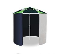 GSKDZG Ombrellone Da Pesca Inclinabile Ombrellone Da Spiaggia 2m 2.2m 2.4m 2.6m Ombrellone Da Giardino Con Tenda Parasole, Protezione Solare, Antivento(2.4m/7.8ft)