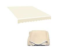 GSKFXJ 250x200cm 300x250cm Telo per Tenda Parasole Retrattile, Tessuto di Ricambio per Tenda A Braccio, Sostituzione di Tessuto per Tenda da Sole per Giardino/Portico(Beige,300x250cm/10x8ft)