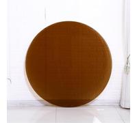 GSKFXJ Piano Di Vetro Ricambio Per Tavolo, 40 50 60cm Piano Tavolo In Vetro Temperato Rotondo, Tavoli Tondo Per Sala Da Pranzo, Caffè, Esterno(800mm(31.5in))