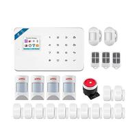 GSM Allarme W181 di allarme Unità centrale Tuya Smart Wireless Sensore porta antifurto,Espandibile(KIT 2)