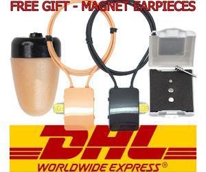 GSM Loop Spy Wireless Micro Spy Set di auricolari/auricolari invisibili