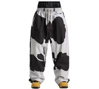 GSOU SNOW Pantaloni da Sci E da Snowboard Donna Uomo Baggy Relaxed Fit | 15K Impermeabili 10K Traspiranti Isolati Antivento Pantaloni Da Sci Baggy Con Gonnellino Antineve, Zip Cosce, Ghette